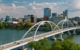 Broadway Bridge Little Rock Arkansas